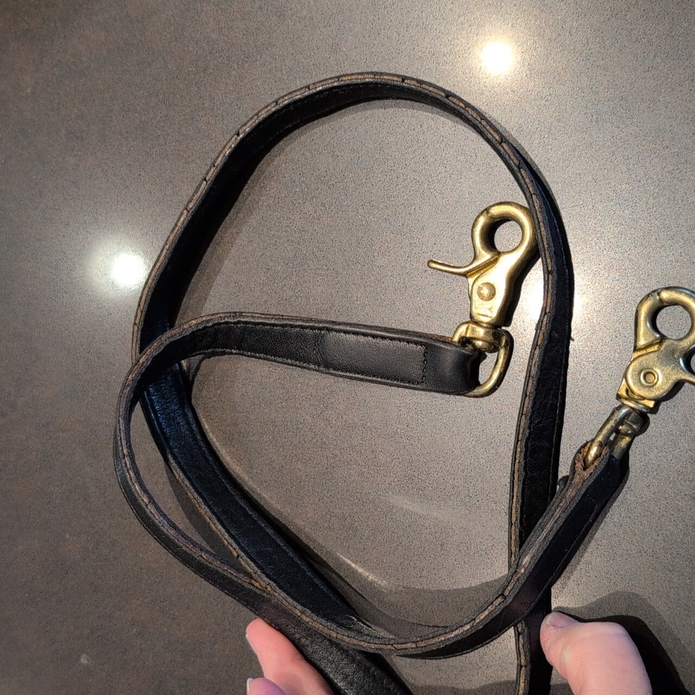 Vintage Coach Swinger 4040 Black Project Bag - Picture 9 of 14